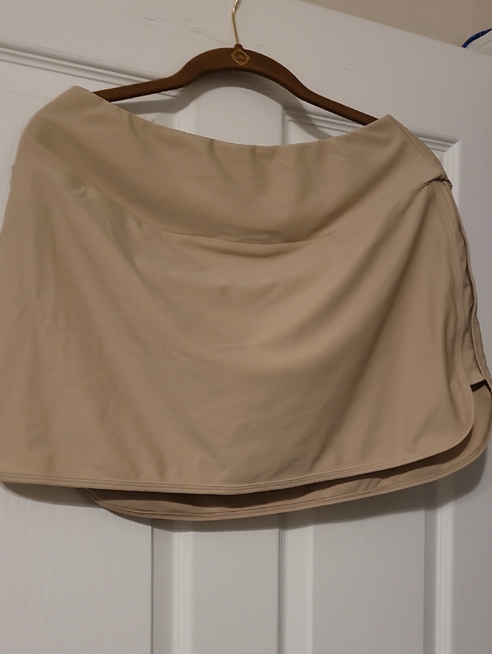 Women's Beige Athletic Skort